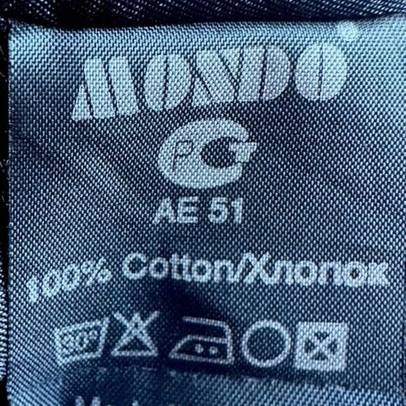 Mondo Men's Red Military Style Jackson Jacket With Gold Buttons Size Medium - Picture 10 of 12